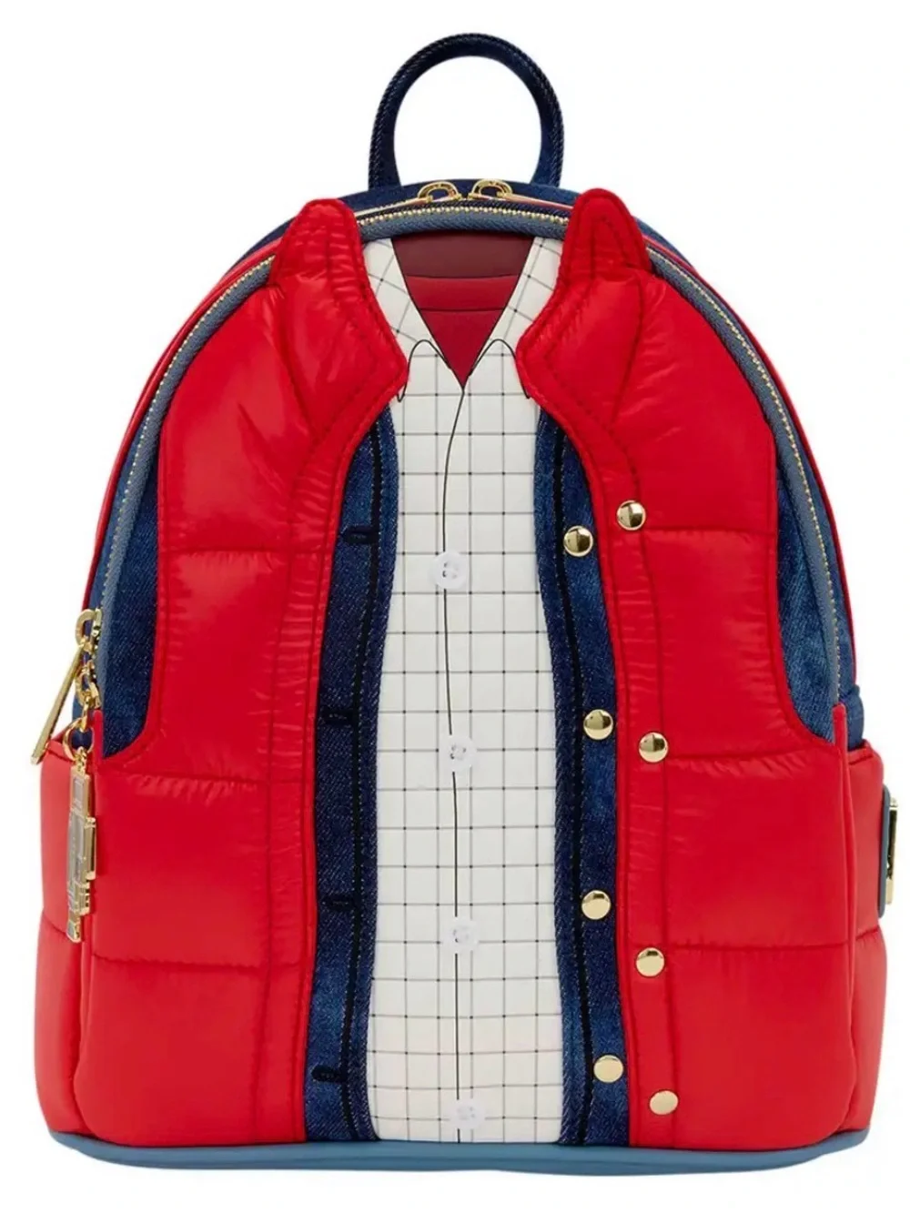 NEW Loungefly Universal Back To The Future Marty McFly Jacket Cosplay Backpack